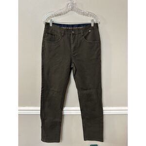 MODERNO Stylish Casual Wear Pants- Sz 32 Retail $ 149 Stretch Embroidered‎